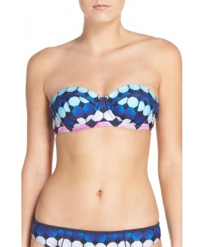 Ted Baker London Marina Mosaic Bikini Top2DD/E (DD/3D US) - Blue