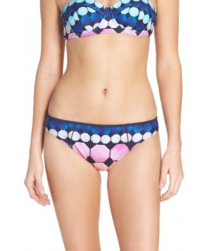 Ted Baker London Marina Mosaic Bikini Bottoms - Blue