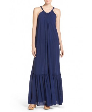 Elan Cover-Up Maxi Dress/Large - Blue