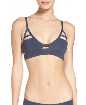 Tavik 'Jessi' Cutout Triangle Bikini Top - Blue