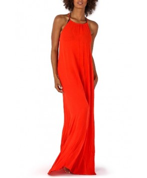 Echo Cover-Up Maxi Dress - Red
