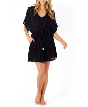 Echo Cover-Up Tunic - Black