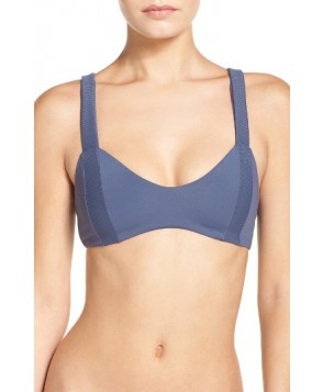 Boys + Arrows Dancing Dixie Bikini Top - Blue