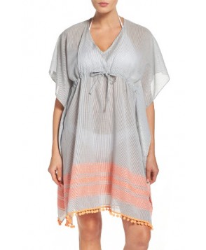 Echo Pom Cover-Up Caftan