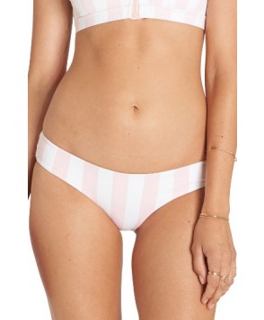 Billabong No Worries Hawaii Lo Bikini Bottoms - White