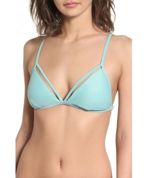 Rvca Triangle Bikini Top - Green