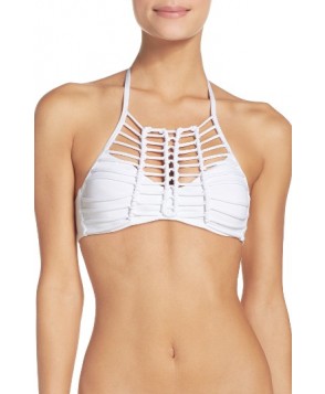 Becca No Strings Attached Bikini Top - White
