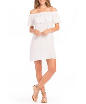 Elan Off The Shoulder Cover-Up Dress