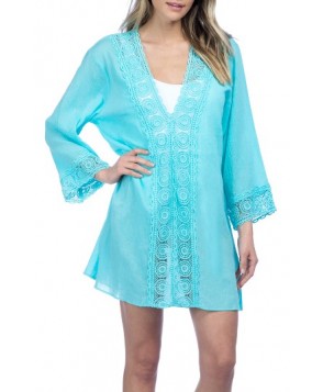 La Blanca 'Island Fare' V-Neck Cover-Up Tunic - Blue