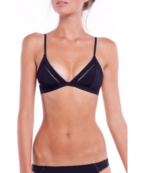 Rhythm My Bralette Bikini Top - Black