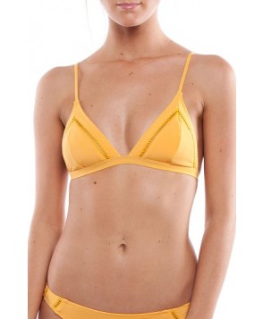 Rhythm My Bralette Bikini Top - Orange