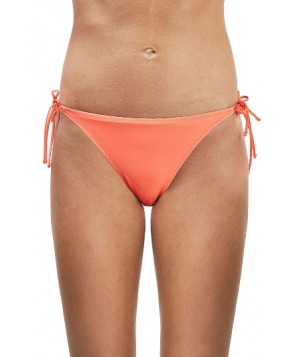 Topshop Slinky Side Tie Bikini Bottoms US (fits like 0) - Coral