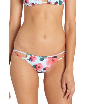 Billabong Bella Beach Tropic Bikini Bottoms - Blue/green