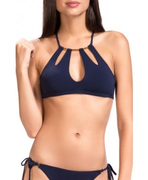 Robin Piccone Ava Bikini Top - Blue
