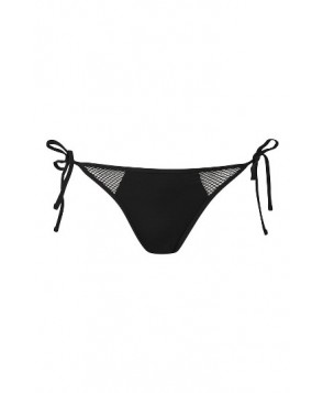 Topshop Mesh Detail Tie Bikini Bottoms US (fits like 0) - Black