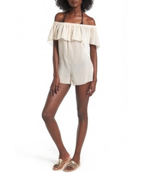 Lira Clothing Marina Cover-Up Romper - Ivory