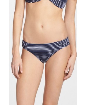 Tommy Bahama Stripe Bikini Bottoms  - Blue