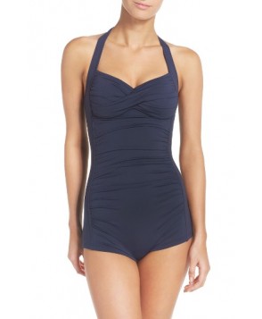 Seafolly One-Piece Swimsuit US / 16 AU - Blue