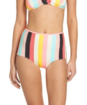 Solid & Striped Brigitte High Waist Bikini Bottoms - Ivory