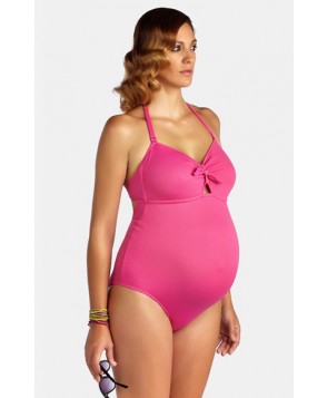 Pez D'Or One-Piece Maternity Swimsuit  - Pink
