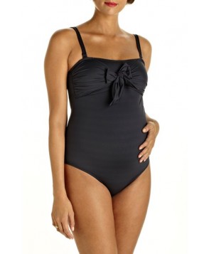 Pez D'Or One-Piece Maternity Swimsuit  - Grey