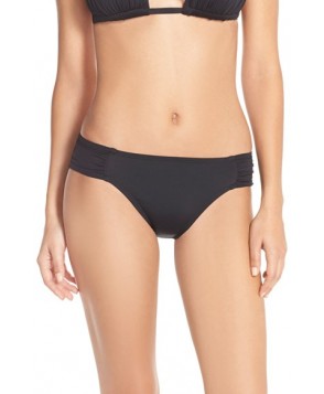 La Blanca 'Island Goddess' Hipster Bikini Bottoms - Black