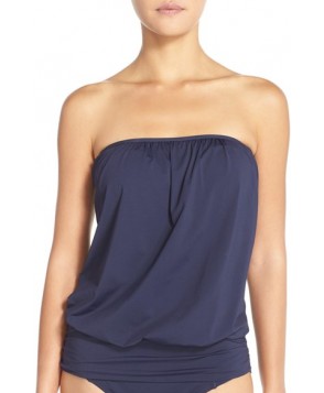 Tommy Bahama Bandini Blouson Tankini Top - Blue