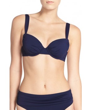 Tommy Bahama 'Pearl' Underwire Bikini Top D - Blue