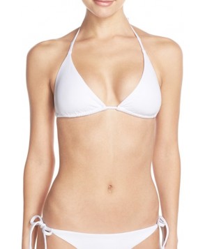 Becca 'Color Code' Triangle Bikini Top Size D - White