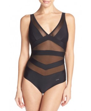 Ted Baker London Illiana One-Piece Swimsuit Size  - Black