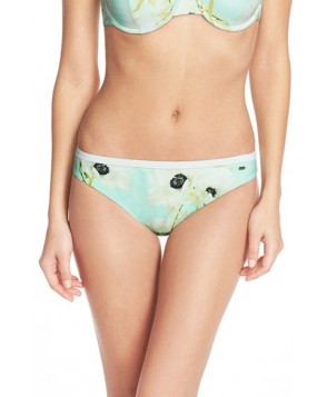 Ted Baker London 'Pearly Petal' Hipster Bikini Bottoms  - Green