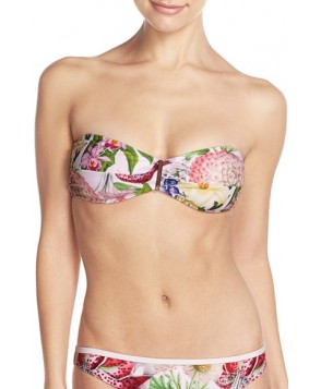 Ted Baker London 'Encyclopedia' Bandeau Bikini Top  - Pink