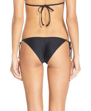 Body Glove 'Smoothies - Brasilia' Side Tie Bikini Bottoms  - Black