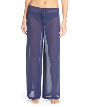 Tommy Bahama Chiffon Cover-Up Pants - Blue