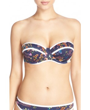 Freya 'Club Tropicana' Bandeau Bikini Top F (D US) - Blue