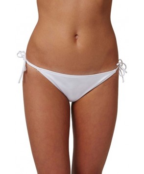 Topshop Slinky Side Tie Bikini Bottoms US (fits like 0-2) - White