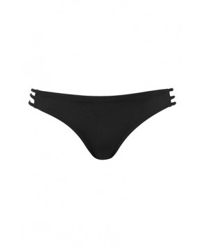 Topshop Slinky Strap Bikini Bottoms US (fits like 6-8) - Black