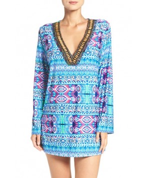 La Blanca 'Global' Beaded Cover-Up Tunic