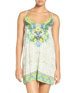 Maaji 'Cockatoo Toon' Strappy Back Cover-Up Dress