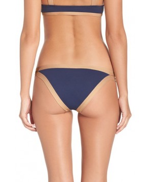 L Space 'Charlie' Colorblock Bikini Bottoms - Blue