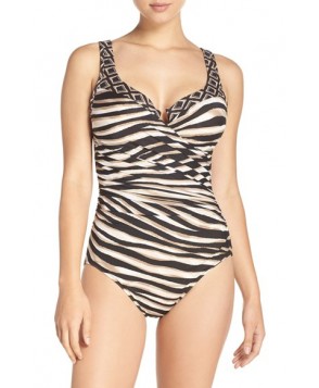 Miraclesuit 'Opposites Attract' Underwire One-Piece Swimsuit