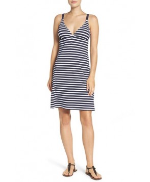 Tommy Bahama 'Brenton' Stripe Cover-Up Dress - Blue