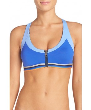 Maaji 'Poolside Bash' Reversible Racerback Bikini Top  - Blue