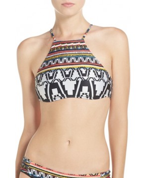 Becca 'Primitive Journey' High Neck Bikini Top
