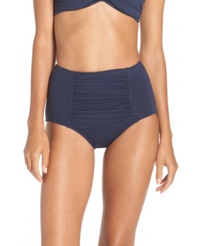 Seafolly High Waist Bikini Bottoms  US /  AU - Blue