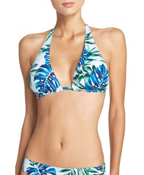 Tommy Bahama 'Fronds Floating' Reversible Halter Bikini Top  - White