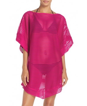 Ted Baker London Stripe Cover-Up Tunic - Pink