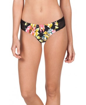 Volcom Wild Buds Floral Print Cheeky Bikini Bottoms