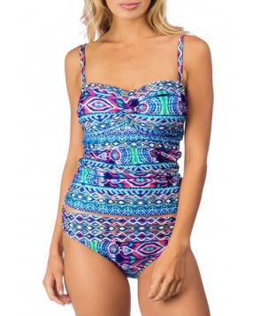 La Blanca Convertible Bandeau Tankini Top