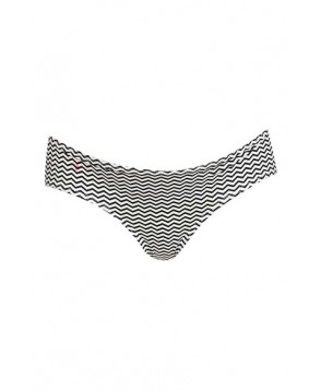 Topshop Zigzag Print Maternity Bikini Bottoms  US  - Black